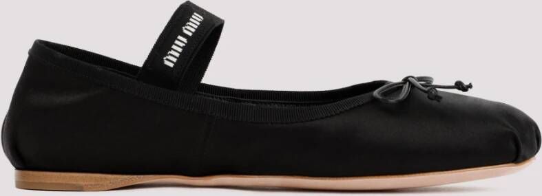 Miu Elegant Raso 1 Jurk Black Unisex