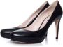 Miu Leather heels Black Dames - Thumbnail 2