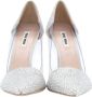 Miu Leather heels Gray Dames - Thumbnail 3