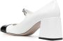 Miu Pumps met parelversiering en leren ketting White Dames - Thumbnail 3