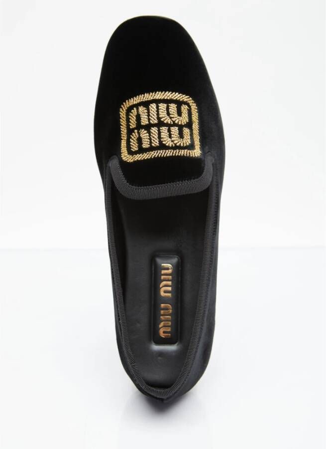 Miu Loafers Black Dames