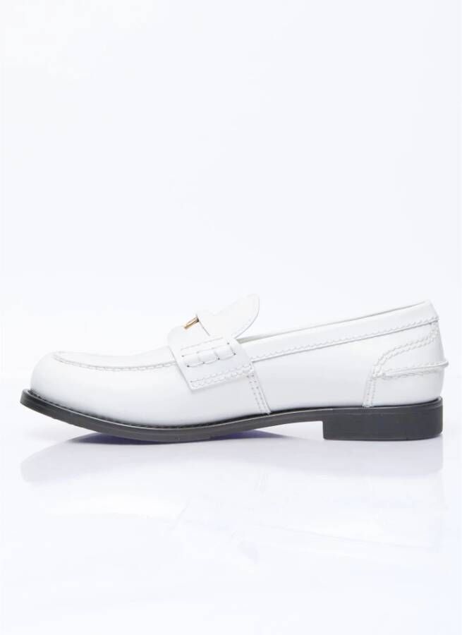 Miu Loafers White Dames