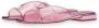 Miu Metallic Pink Sandal Flip Flops Pink Dames - Thumbnail 5