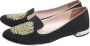 Miu Pre-owned Canvas flats Black Dames - Thumbnail 3