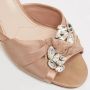 Miu Pre-owned Canvas sandals Beige Dames - Thumbnail 7