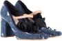 Miu Pre-owned Cotton heels Blue Dames - Thumbnail 6