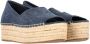 Miu Pre-owned Denim espadrilles Blue Dames - Thumbnail 4