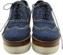 Miu Pre-owned Denim flats Blue Dames - Thumbnail 3