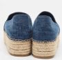 Miu Pre-owned Denim flats Blue Dames - Thumbnail 5