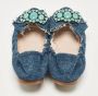 Miu Pre-owned Denim flats Blue Dames - Thumbnail 5