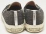 Miu Pre-owned Denim sneakers Gray Dames - Thumbnail 4