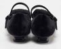 Miu Pre-owned Fabric flats Black Dames - Thumbnail 3