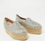 Miu Pre-owned Fabric flats Gray Dames - Thumbnail 4