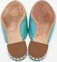 Miu Pre-owned Fabric flats Green Dames - Thumbnail 4