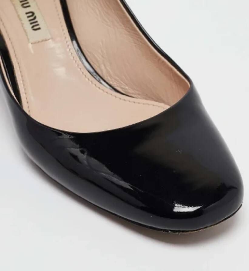 Miu Pre-owned Fabric heels Black Dames