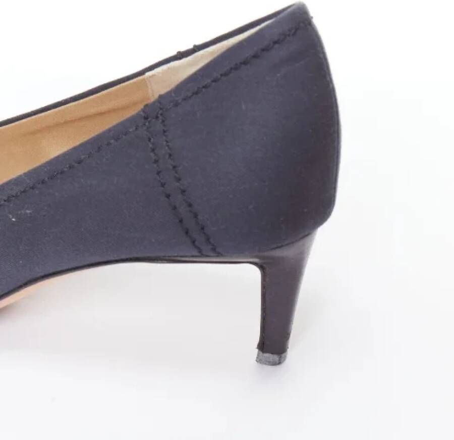 Miu Pre-owned Fabric heels Blue Dames