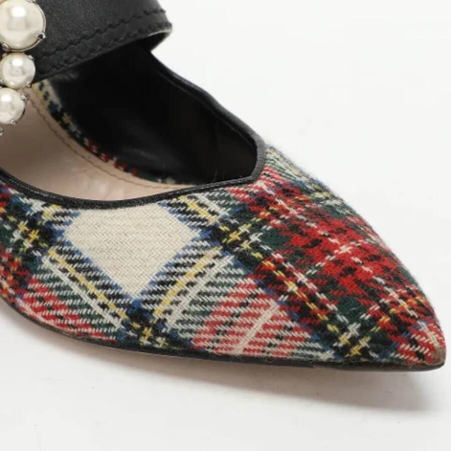 Miu Pre-owned Fabric heels Multicolor Dames