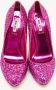 Miu Pre-owned Fabric heels Purple Dames - Thumbnail 3