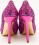 Miu Pre-owned Fabric heels Purple Dames - Thumbnail 5
