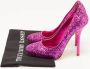 Miu Pre-owned Fabric heels Purple Dames - Thumbnail 9