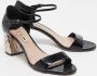 Miu Pre-owned Fabric sandals Black Dames - Thumbnail 2