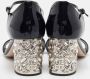 Miu Pre-owned Fabric sandals Black Dames - Thumbnail 3