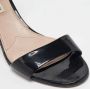 Miu Pre-owned Fabric sandals Black Dames - Thumbnail 5