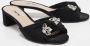 Miu Pre-owned Fabric sandals Black Dames - Thumbnail 2