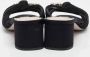 Miu Pre-owned Fabric sandals Black Dames - Thumbnail 3