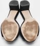 Miu Pre-owned Fabric sandals Black Dames - Thumbnail 4