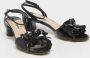 Miu Pre-owned Fabric sandals Black Dames - Thumbnail 2