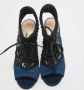 Miu Pre-owned Fabric sandals Blue Dames - Thumbnail 3