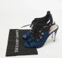 Miu Pre-owned Fabric sandals Blue Dames - Thumbnail 9