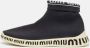 Miu Pre-owned Fabric sneakers Black Dames - Thumbnail 2