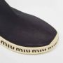 Miu Pre-owned Fabric sneakers Black Dames - Thumbnail 7