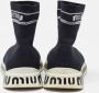 Miu Pre-owned Fabric sneakers Black Dames - Thumbnail 5