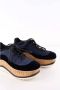 Miu Pre-owned Fabric sneakers Blue Dames - Thumbnail 3