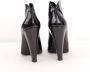 Miu Pre-owned Leather boots Black Dames - Thumbnail 2