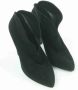 Miu Pre-owned Leather boots Black Dames - Thumbnail 3