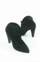 Miu Pre-owned Leather boots Black Dames - Thumbnail 4