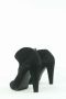 Miu Pre-owned Leather boots Black Dames - Thumbnail 5