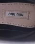 Miu Pre-owned Leather boots Black Dames - Thumbnail 8