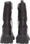 Miu Pre-owned Leather boots Black Dames - Thumbnail 5