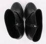 Miu Pre-owned Leather boots Black Dames - Thumbnail 7