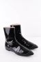 Miu Pre-owned Leather boots Black Dames - Thumbnail 4