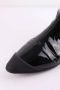 Miu Pre-owned Leather boots Black Dames - Thumbnail 5