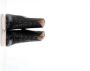 Miu Pre-owned Leather boots Black Dames - Thumbnail 9