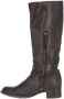 Miu Pre-owned Leather boots Brown Dames - Thumbnail 3