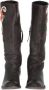 Miu Pre-owned Leather boots Brown Dames - Thumbnail 4