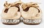 Miu Pre-owned Leather flats Beige Dames - Thumbnail 5